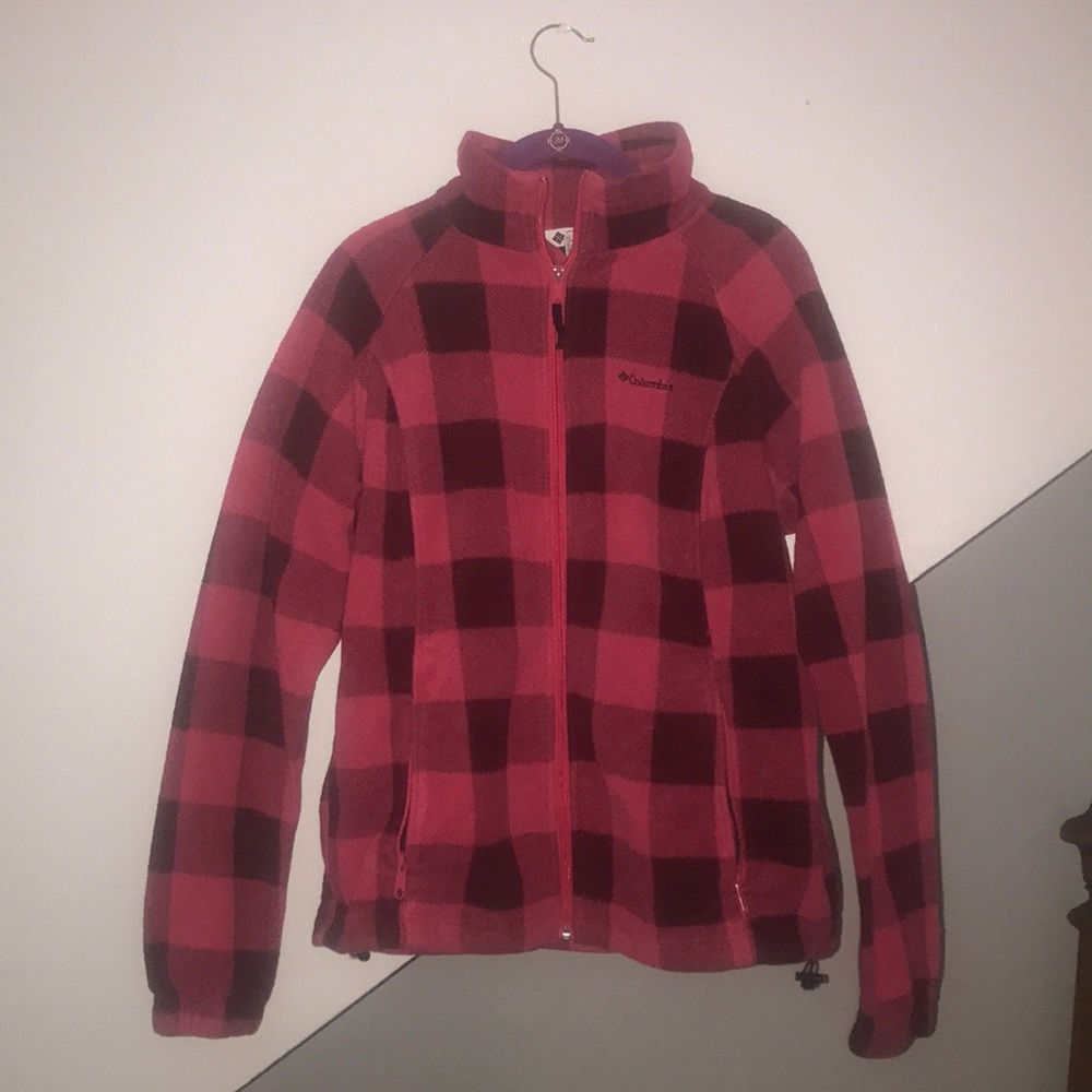 Columbia Plaid Fleece- Full Zip